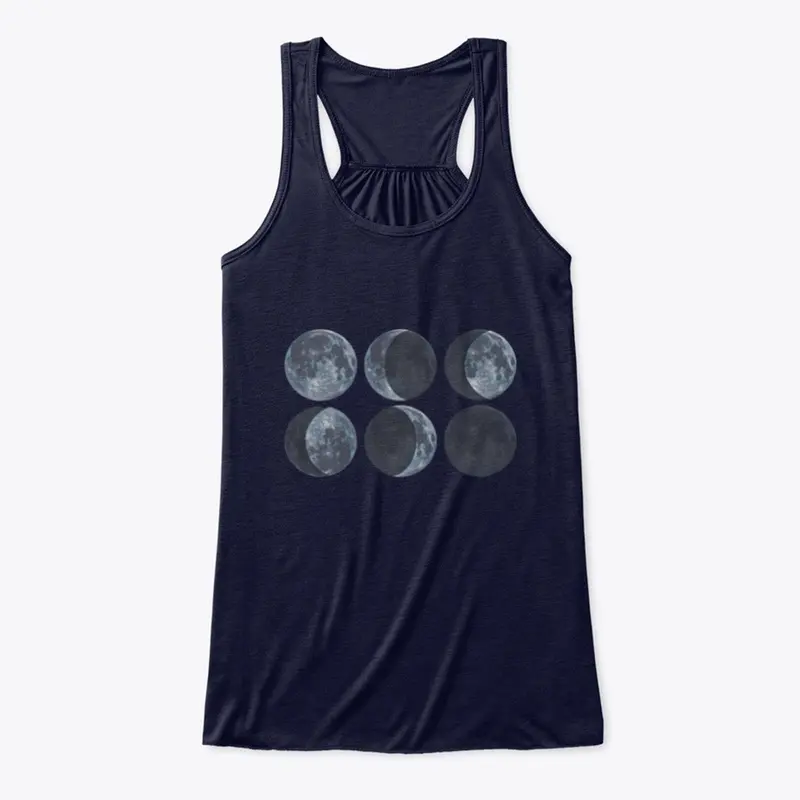 Moon Phases Graphic Design